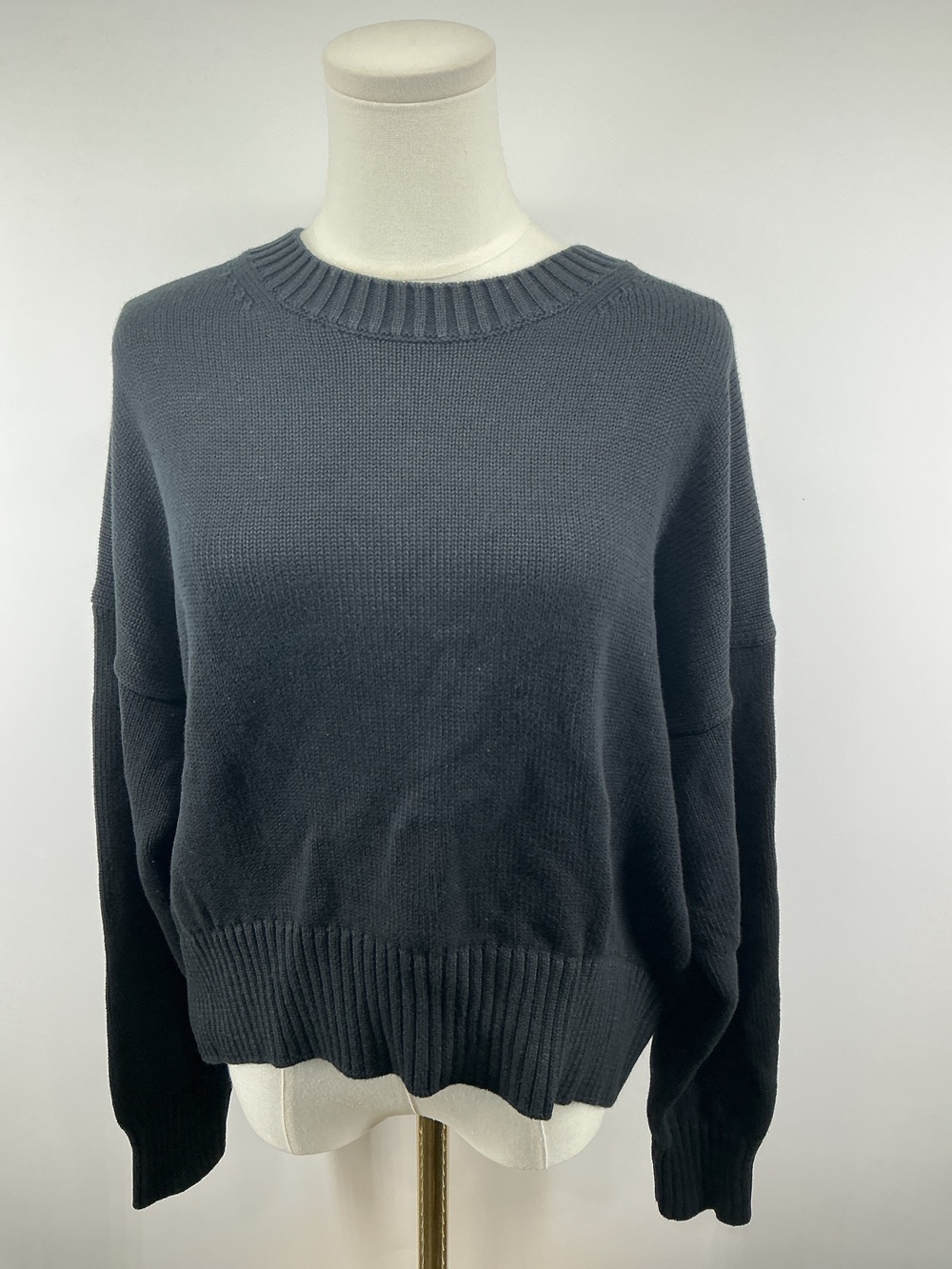 100% Organic Cotton Boyfriend Crew Sweater